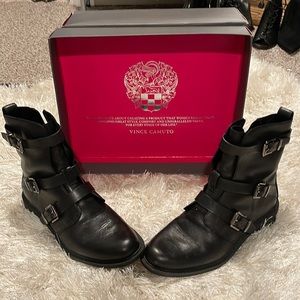 Black ankle boots Worn Once******